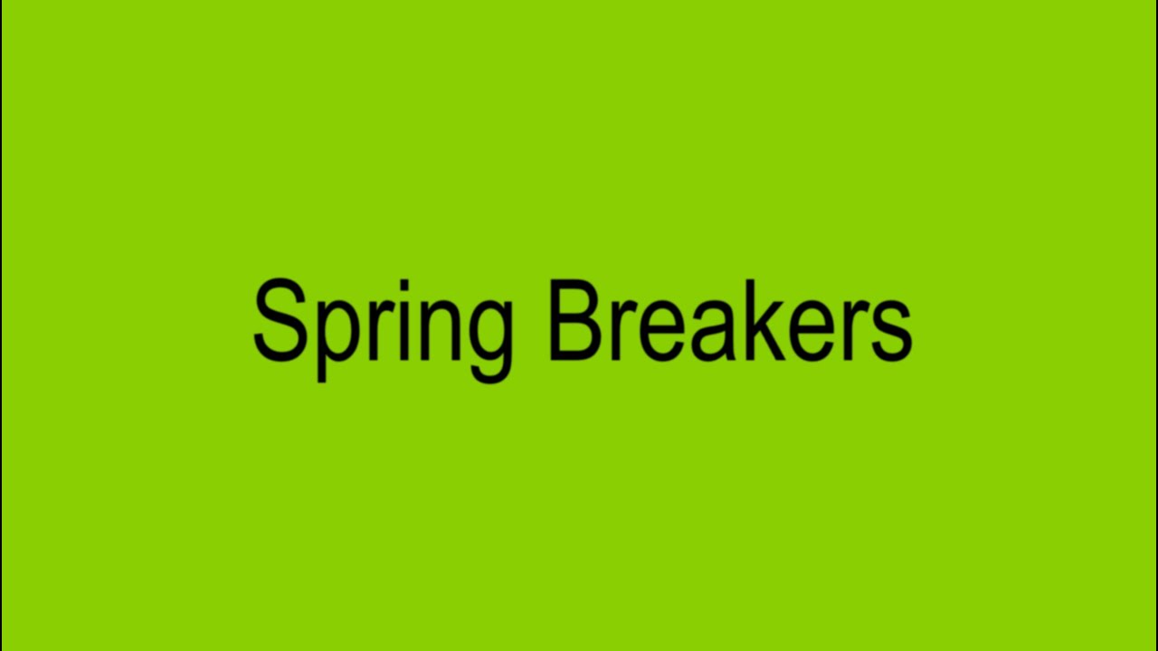 Charli XCX &ndash; Spring Breakers