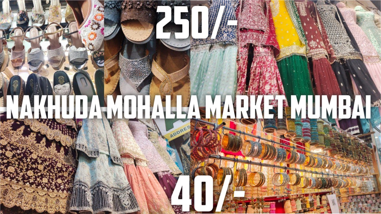 Nakhuda Mohalla Market Mumbai Ramzan Eid collection |Mohammad Ali road |Eid Shopping 2023 |