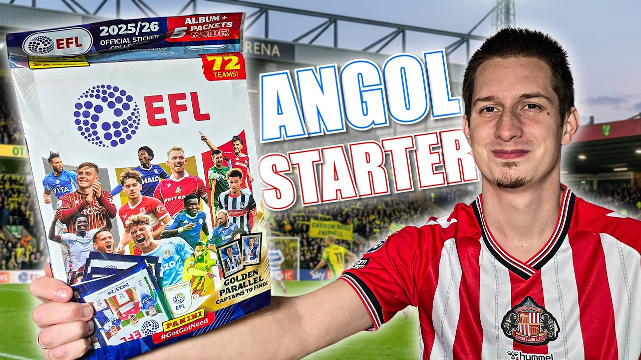 Panini EFL 25/26 Matrica | Starter Pack Bontás