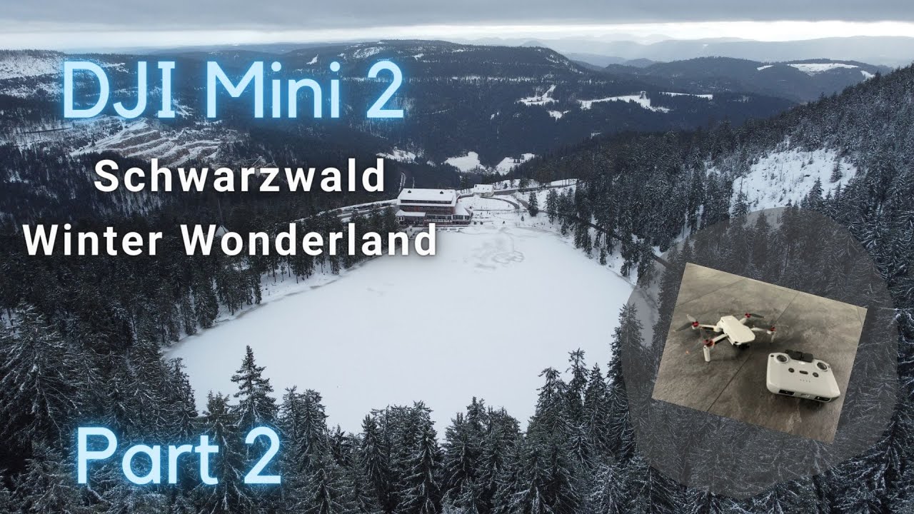 Winter Wonderland Schwarzwald Teil2 DJI Mini 2 | Winter Wonderland Black Forest Part2 DJI Mini 2