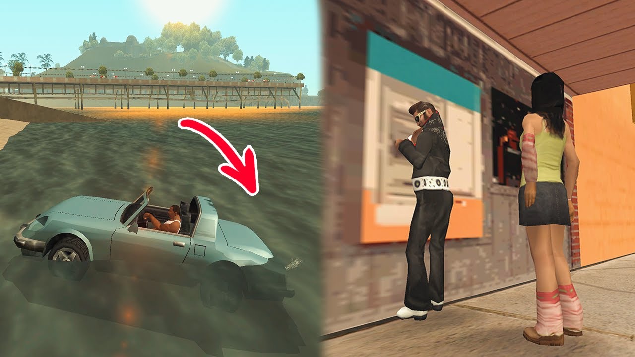 Eu M0RRERIA sem saber disso- DETALHES IMPECÁVEIS do GTA SAN ANDREAS