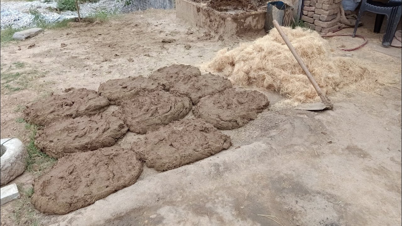 Primitive Technology: How To Prepare Clay For Tandoor |Tandoor Clay Making Process