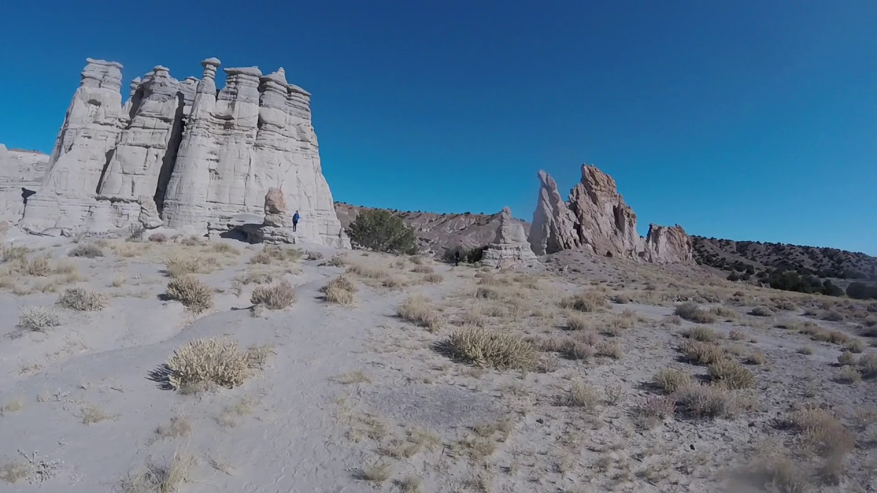 Hiking Mysterious Plaza Blanca, New Mexico