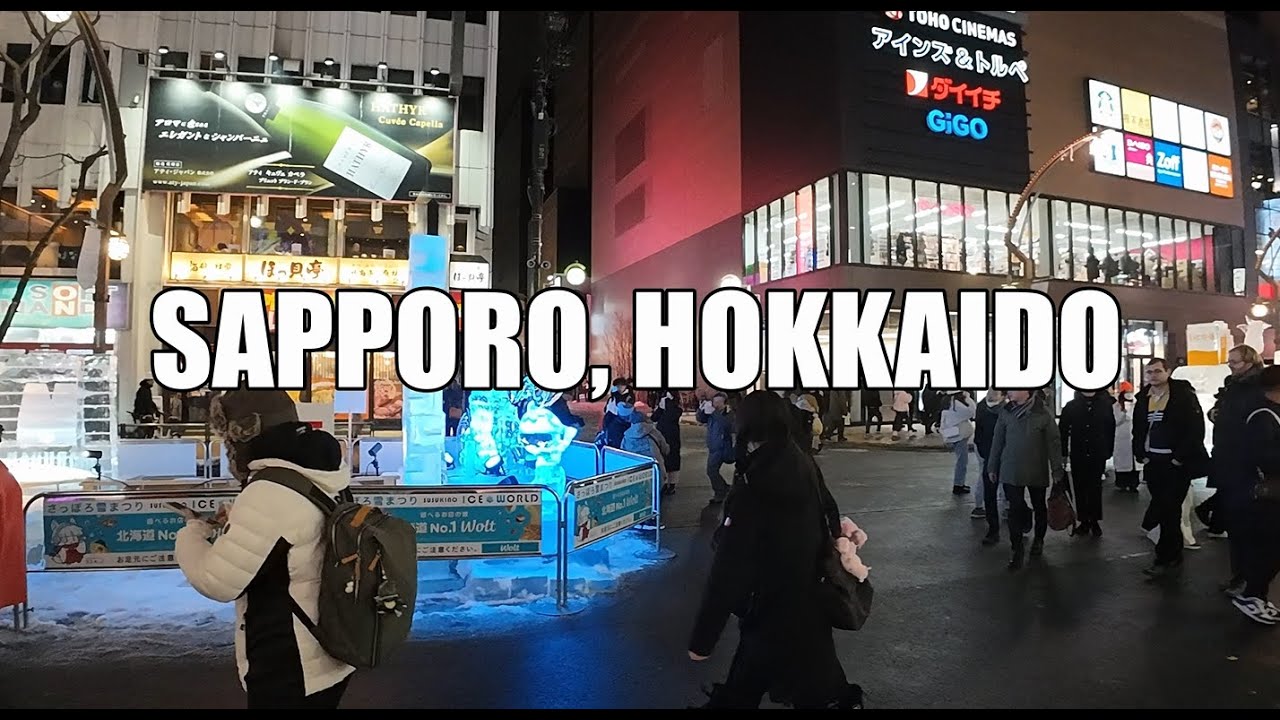 Feb 2024 Hokkaido Trip part 1 - Shot on DJI Osmo Action 4