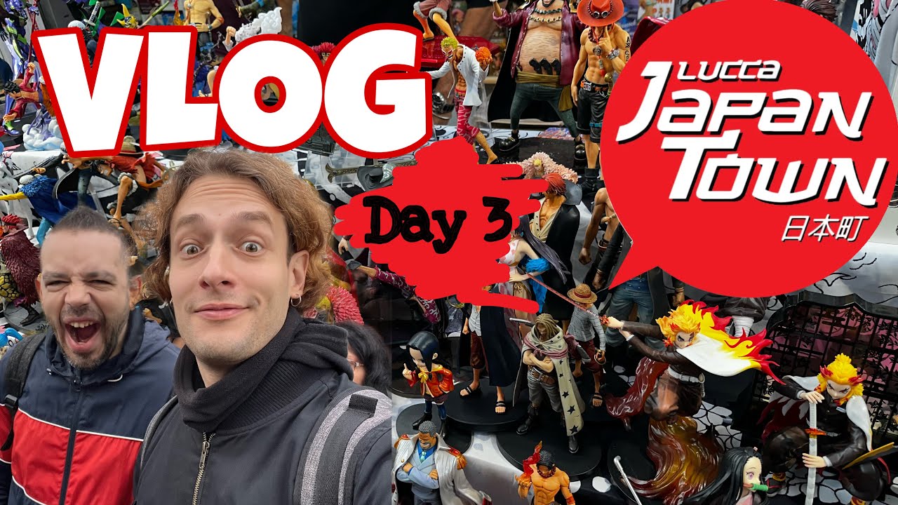 JAPAN TOWN - VLOG Giorno 3 - LUCCA COMICS 2023 #luccacomics #japantown