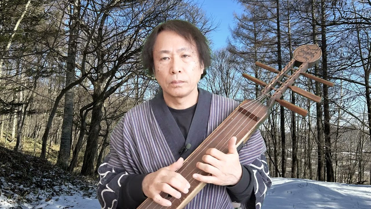 AINU TONKORI  アイヌの弦楽器「トンコリ」を紹介します　I will introduce the Ainu string instrument, the TONKORI