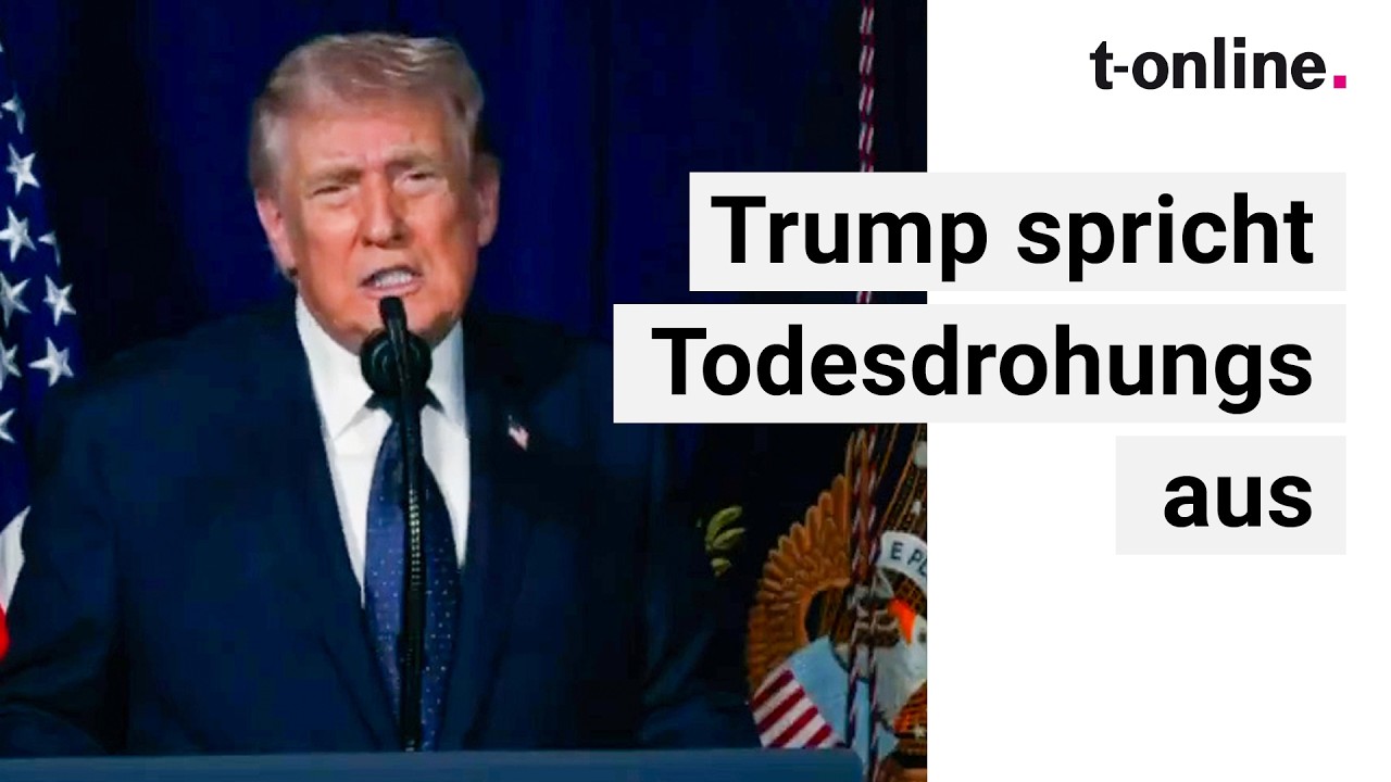 Donald Trump droht den iranischen Revolutionsgarden mit dem Tod