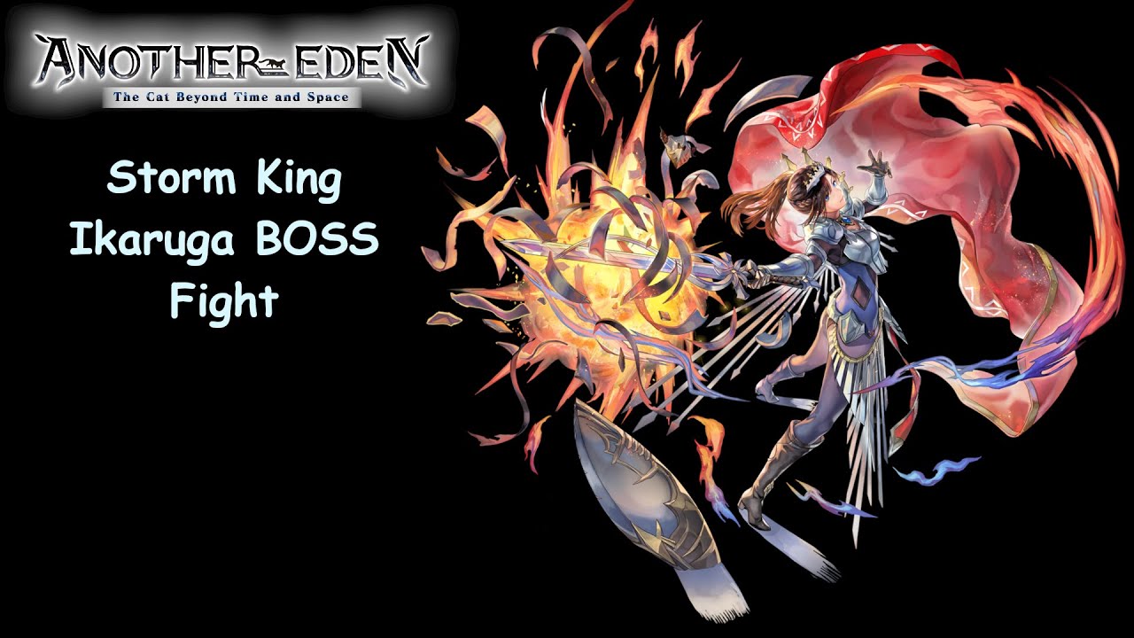 Another Eden Global Storm King Ikaruga BOSS Fight #AnotherEden