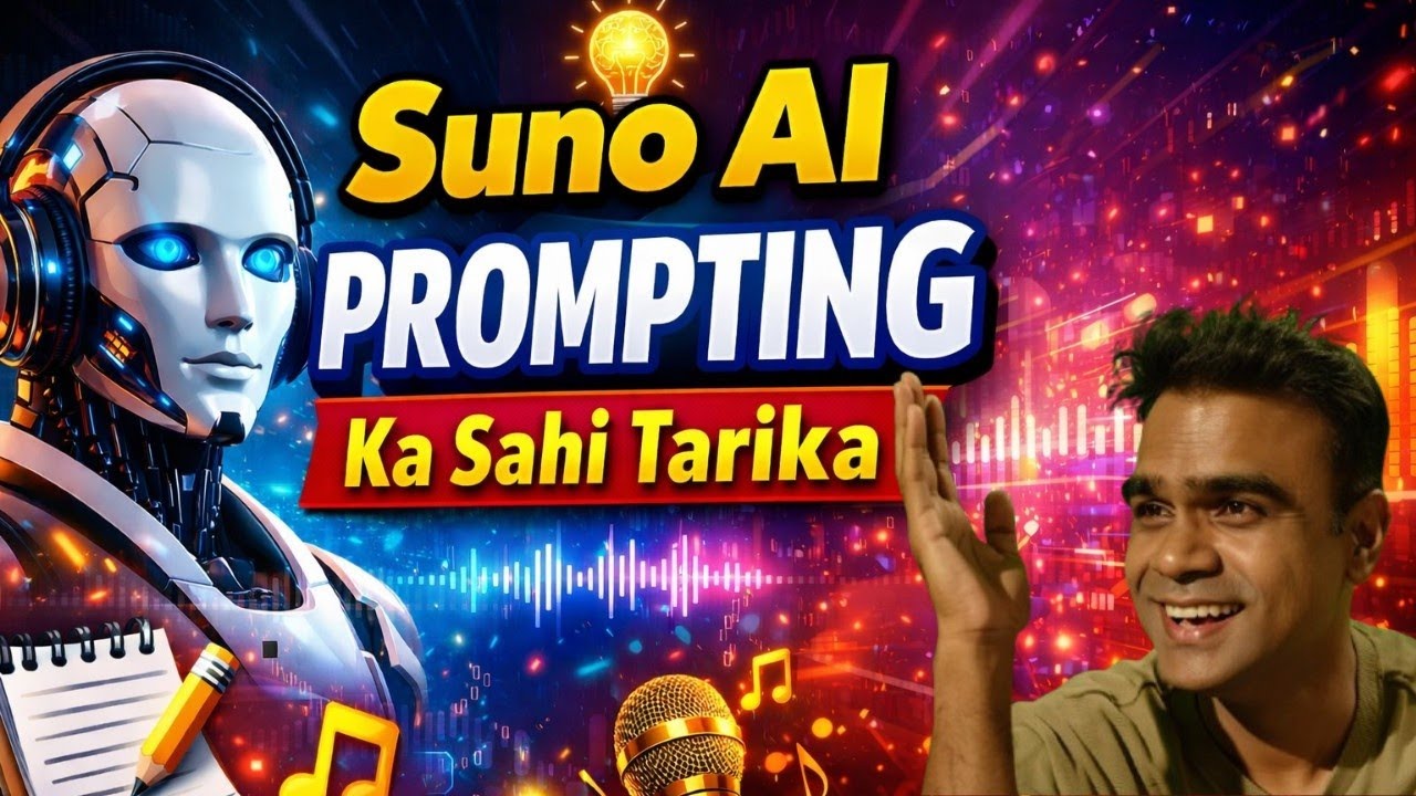 Suno AI Mein Perfect Prompt Kaise Likhein? (Full Hindi Guide)