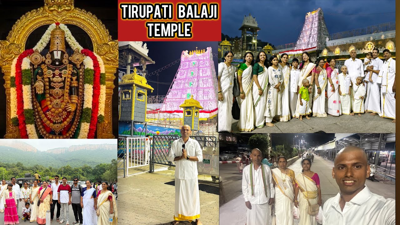 Tirupat Balaji Temple Darshan 😍🙏 | South Trip Ep -5 | 