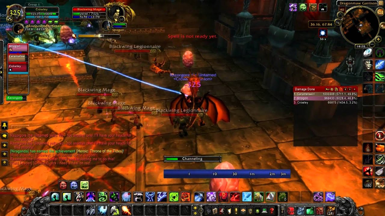 Blackwing Lair part 1: Razorgore the Untamed.