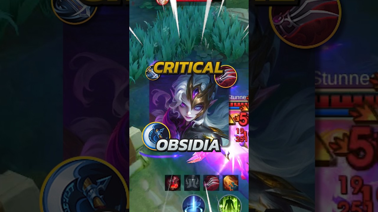 Critical Obsidia против Trinity Obsidia! Mobile Legends #mobilelegends #mlbb #gaming