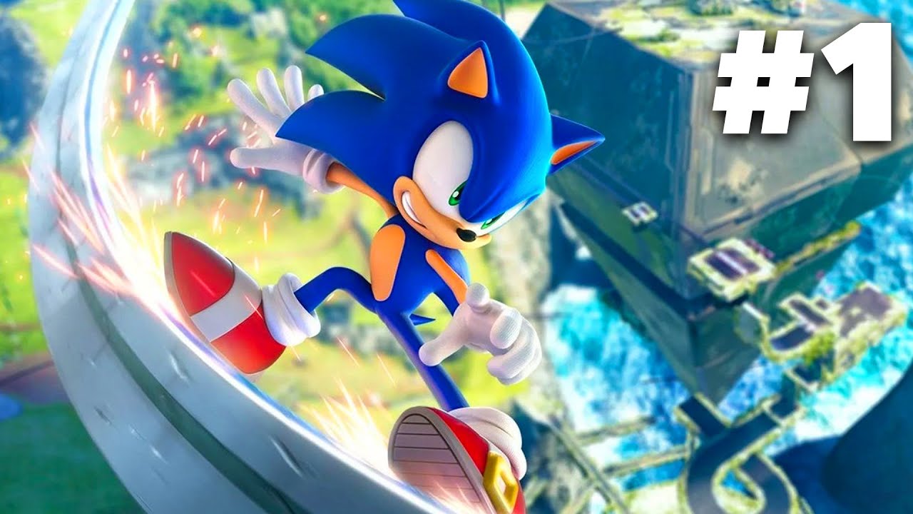 Прохождение SONIC FRONTIERS. Часть 1 &mdash; ПОЖАЛУЙСТА, БУДЬТЕ ХОРОШИ (ПК, 4K, ультра-настройки)