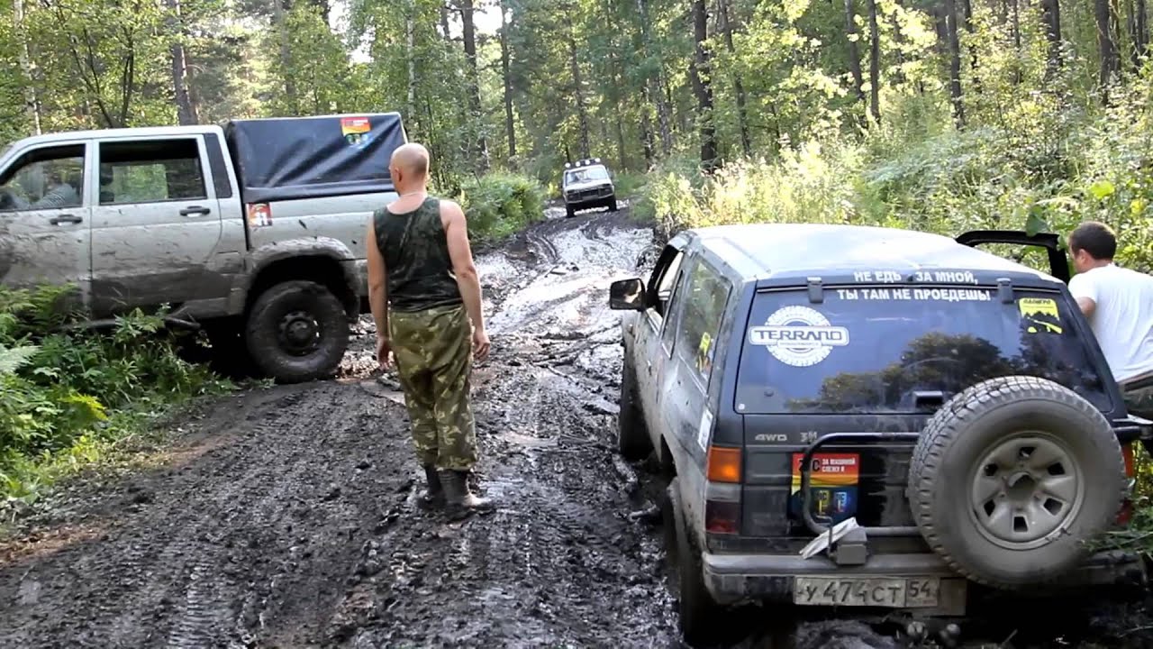 Лесное бузилово 2013г. Terrano off road 4x4 18+