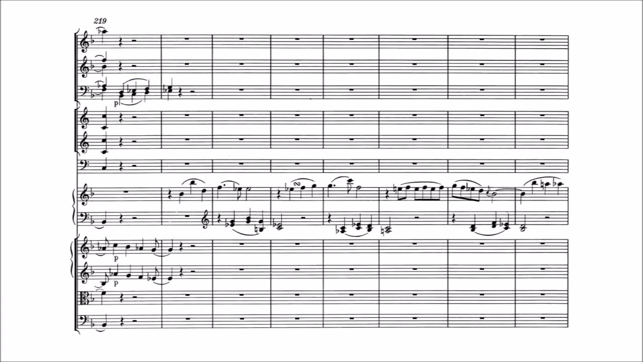 Mozart Klavierkonzert N&deg;20 d-moll KV466  Satz 1.  Partitur verfolgen.