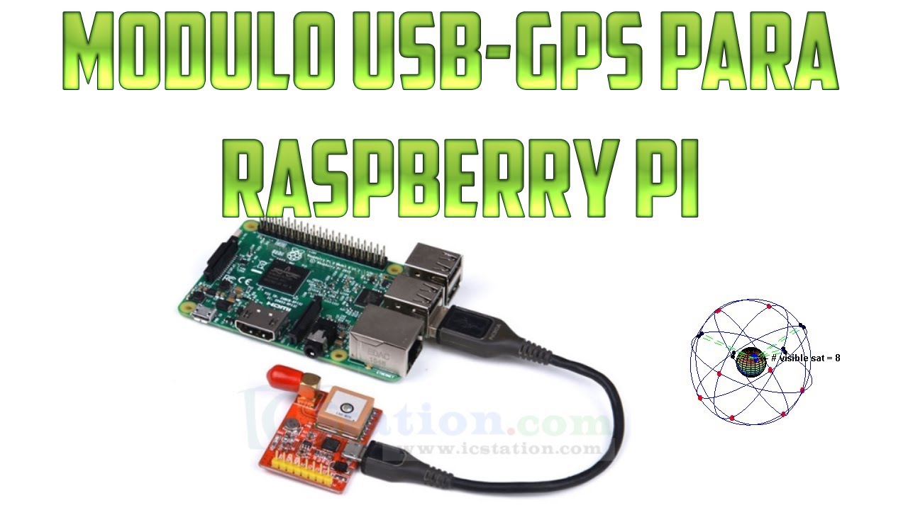 Módulo USB-GPS para Raspberry Pi