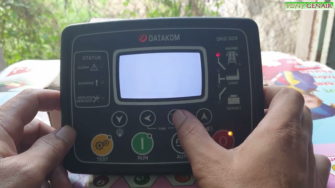 CÀI ĐẶT DKG 309 PART 1 - PHÍM CHỨC NĂNG/PDNYGENAIR