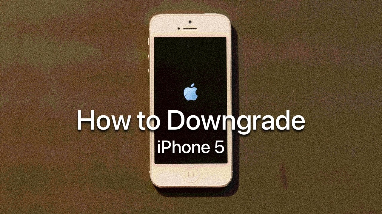 Как понизить версию iOS на iPhone 5 (любая версия iOS)