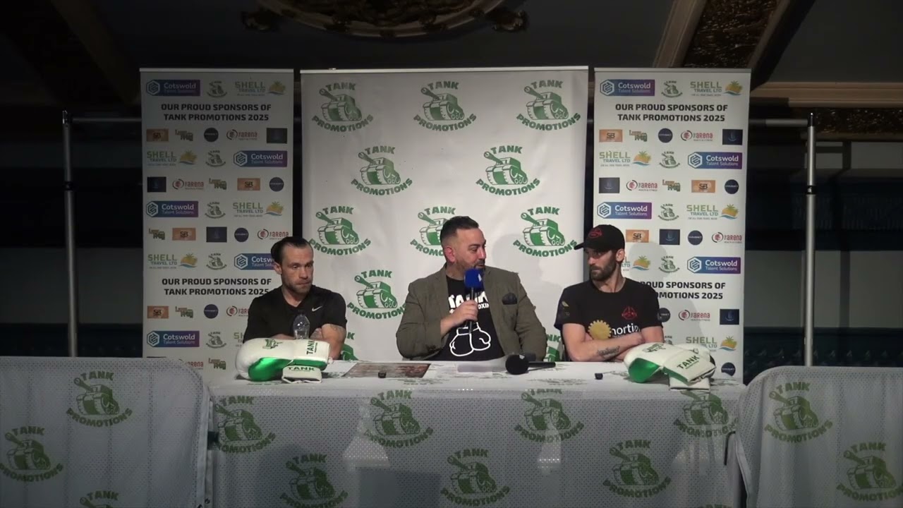 Tank Promotions Press Conference Daryl Hale Vs Rob Paget