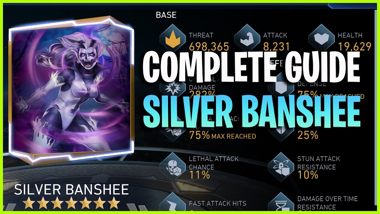 Injustice 2 Mobile | Silver Banshee Complete Guide
