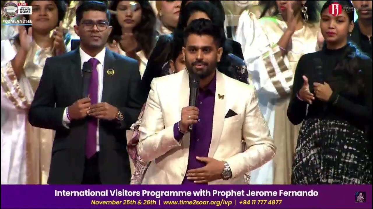 ජේසු මගේ හොදම මිත්‍රයා | Jesu Mage Hodama Mithraya | ''Live Praise At The Miracle Dome
