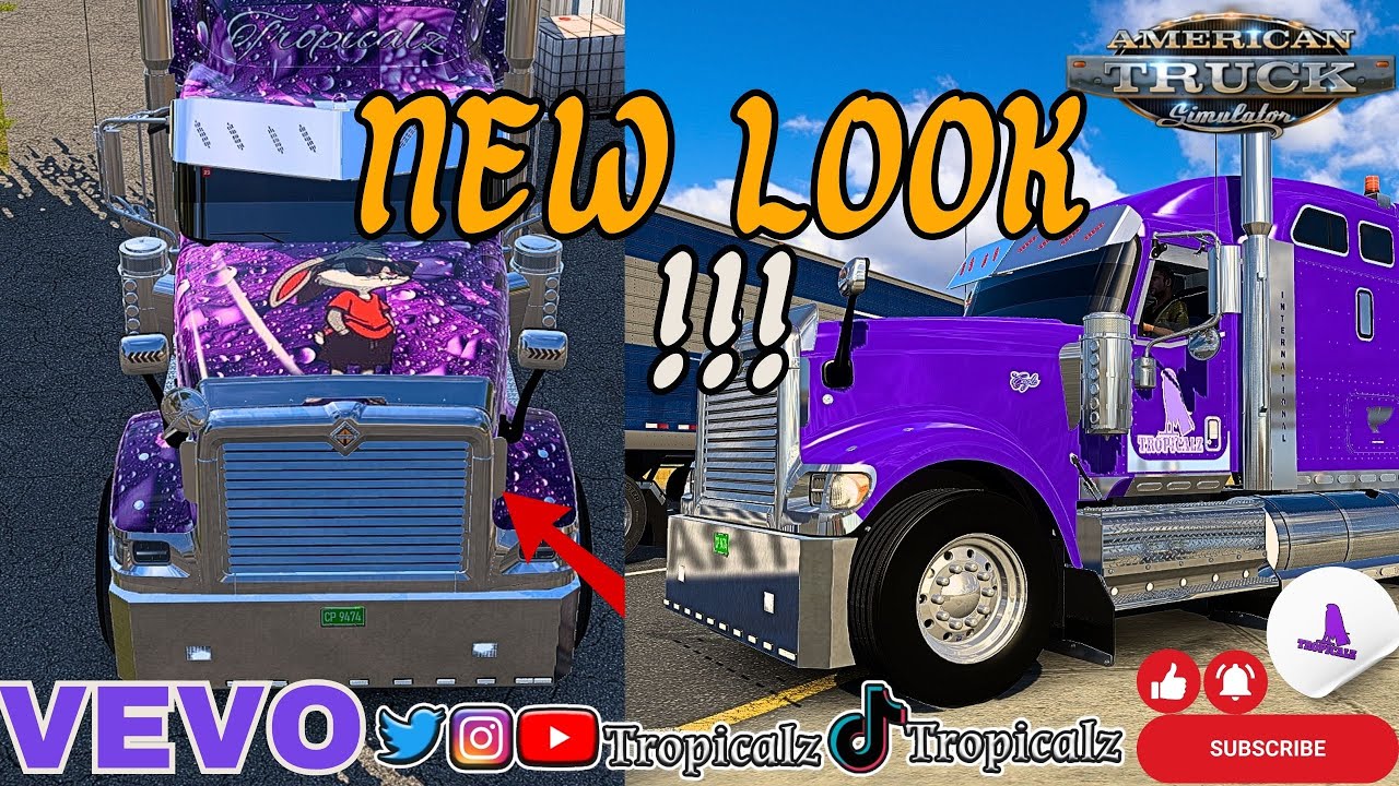 Ats 1.55 - Custom 9900i Truck ATS New LOOK!