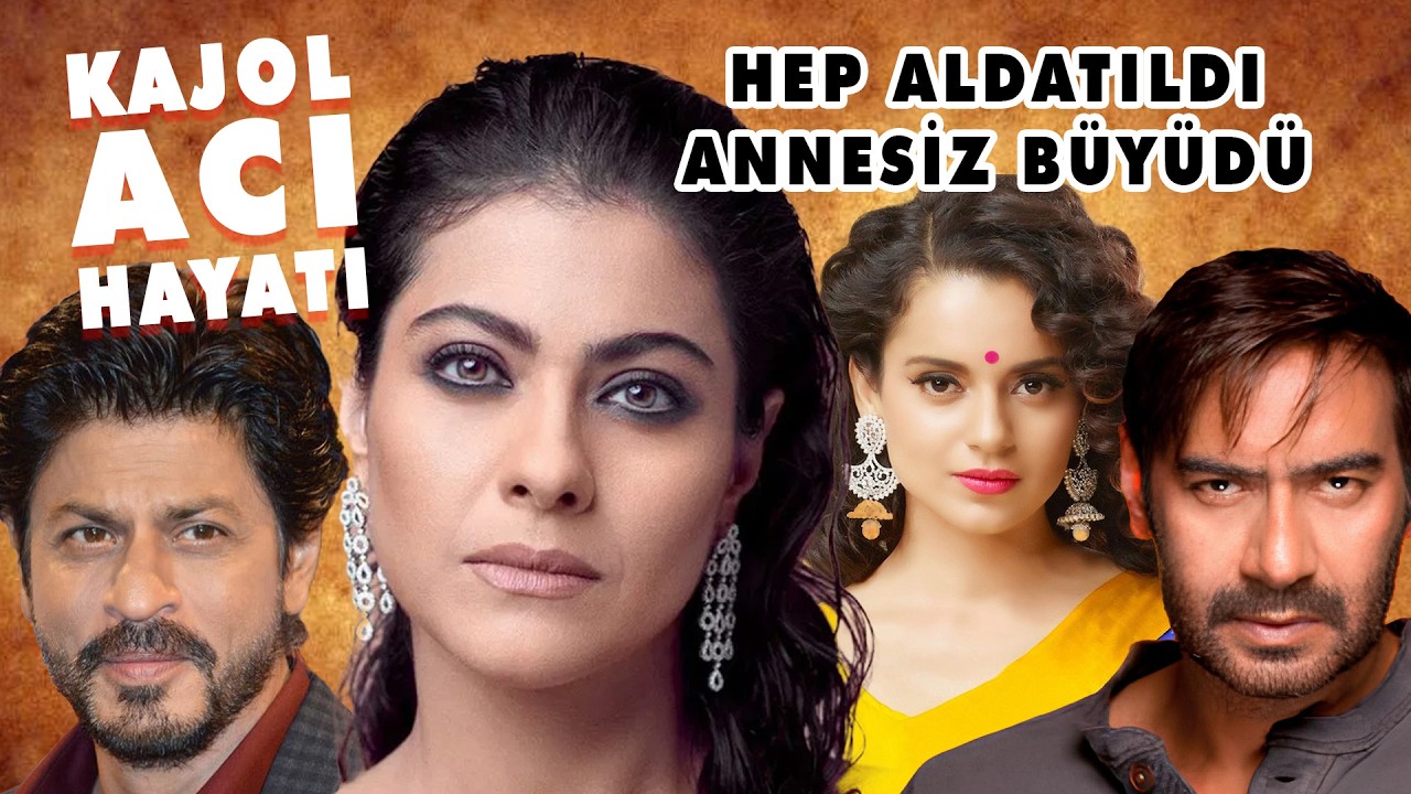 Kajol’un Acı Dolu Gerçek Hayatı: Aldatıldı, Aşağılandı , Zor Evlilik hayatı #kajol #bollywood