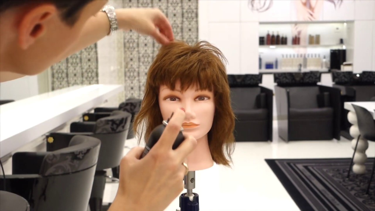 How To : HNTM Bibi coupe knippen , lang haar naar kort in een handomdraai by Natasja Keijzer