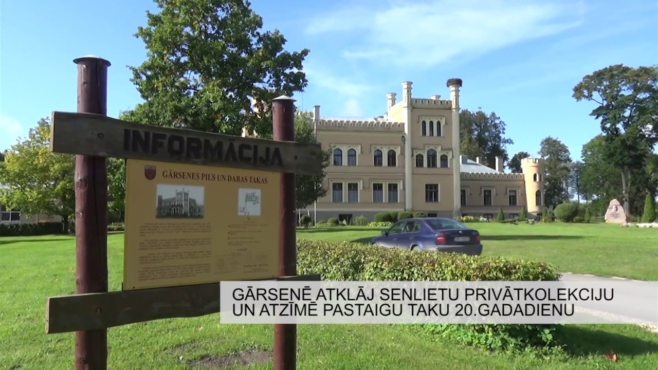 Gārsenē atklāj senlietu privātkolekciju un atzīmē pastaigu taku 20.gadadienu