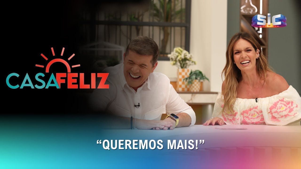 Desafio de improviso: João Baião e Diana Chaves postos à prova | Casa Feliz