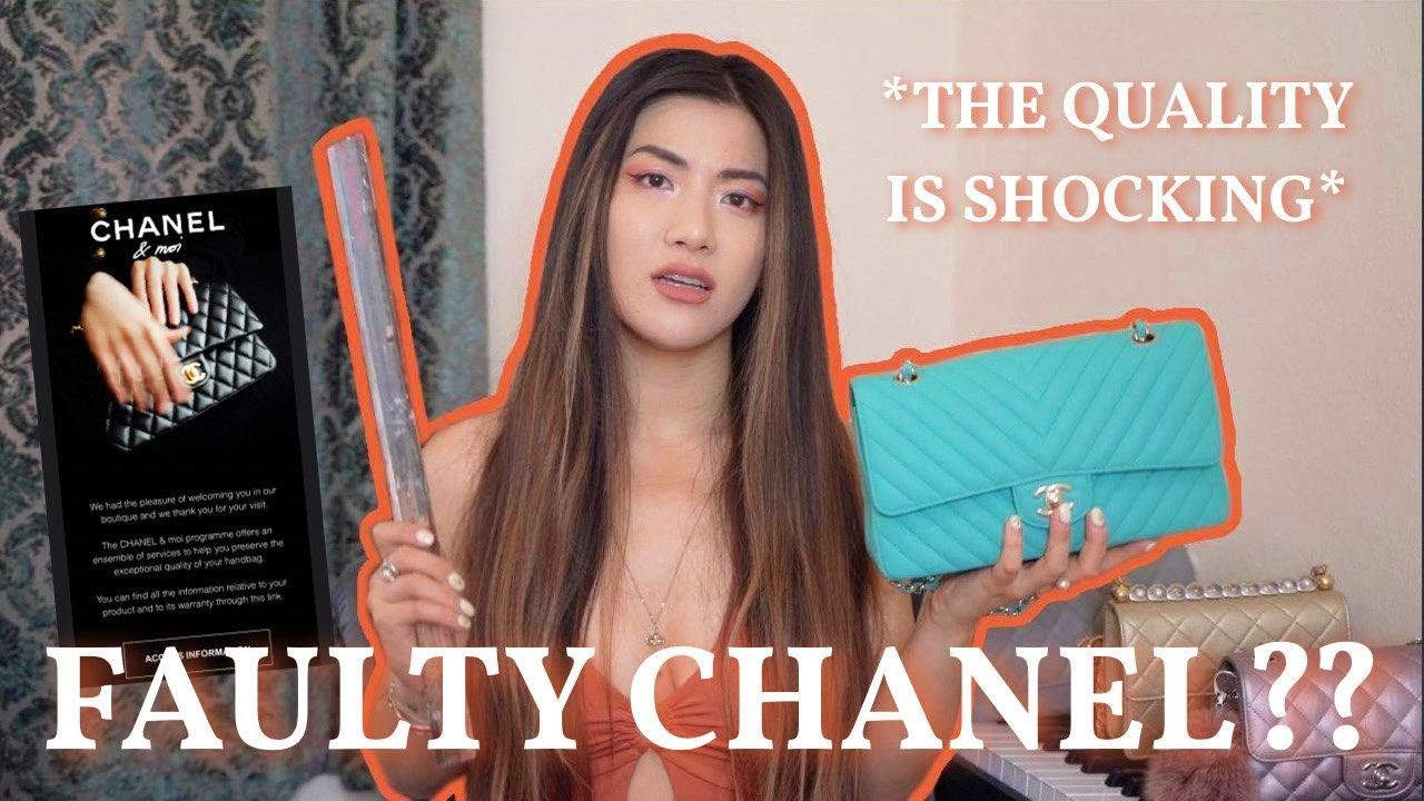 CHANEL DO WARRANTIES?? THEY SHOULD FIX THEIR QUALITY FIRST ⚠️ (CHANEL ET MOI + FAULTY BAGS!)