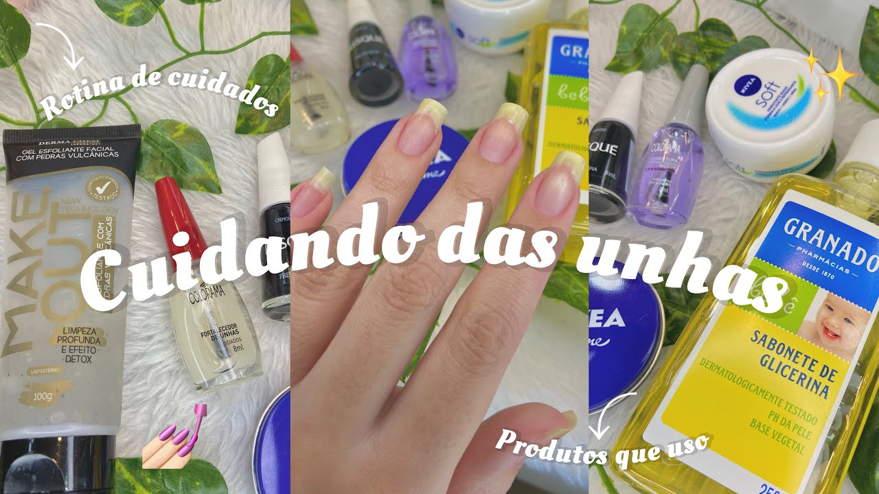 MINHA ROTINA DE CUIDADOS COM AS UNHAS ✨💅🏻