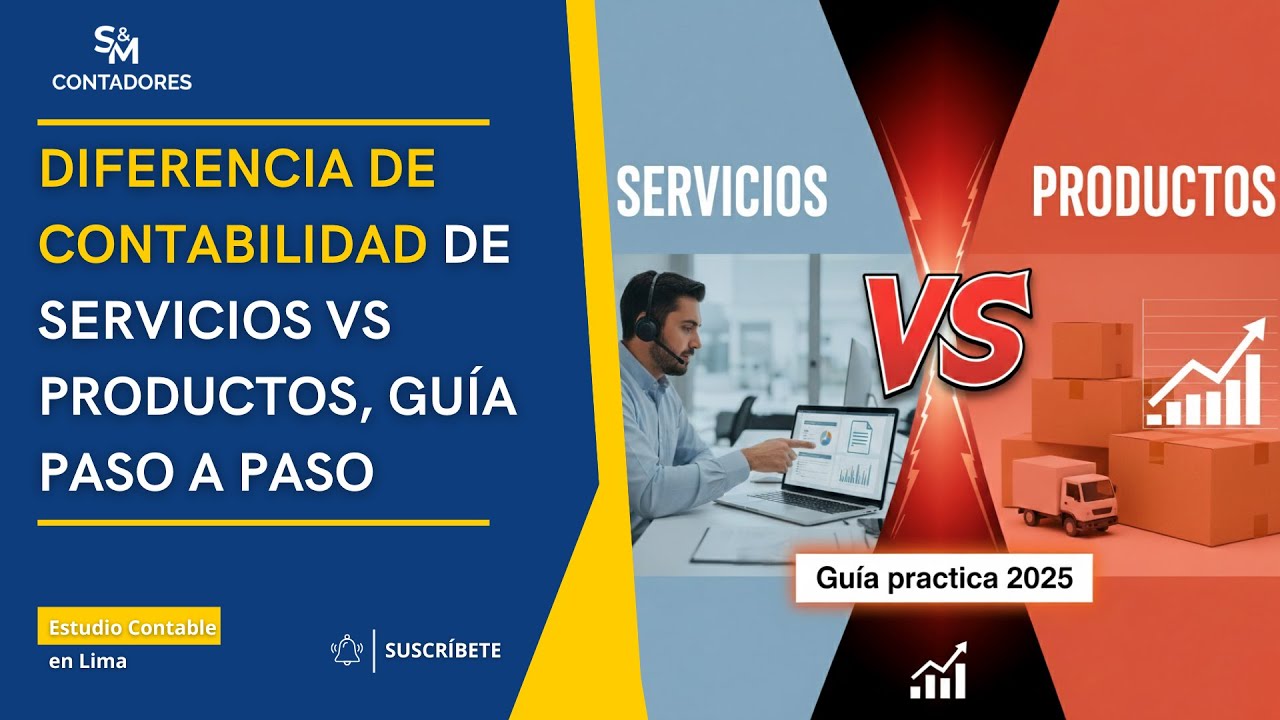 ¿Cómo llevar la contabilidad de productos y servicios? 📊 Guía fácil paso a paso