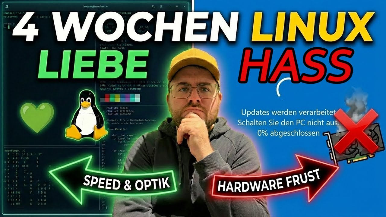 4 Wochen Linux: Bereue ich den Wechsel? (Die Wahrheit) [Road to Linux #005]