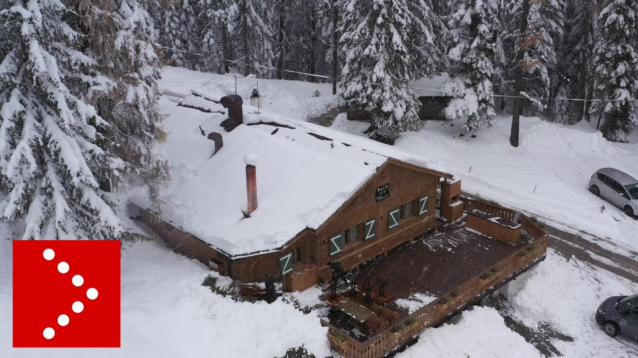 Cortina, la nevicata del 9 novembre 2019