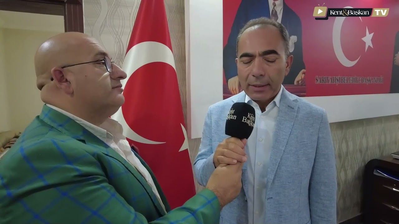 Kent&Başkan Dergisi  Sarıyahşi Belediye Başkan Doğan MUTLU