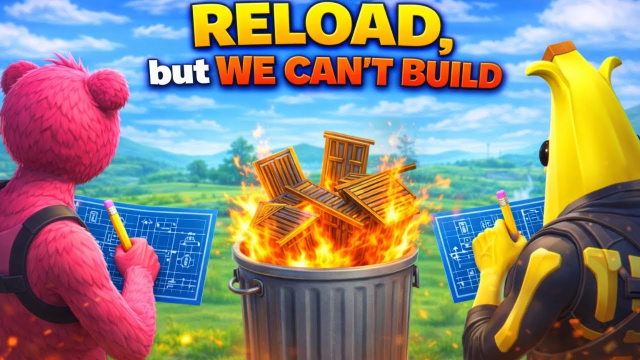 Can a squad of old men win a game of Fortnite without building (Fortnite Reload No Build Challenge)