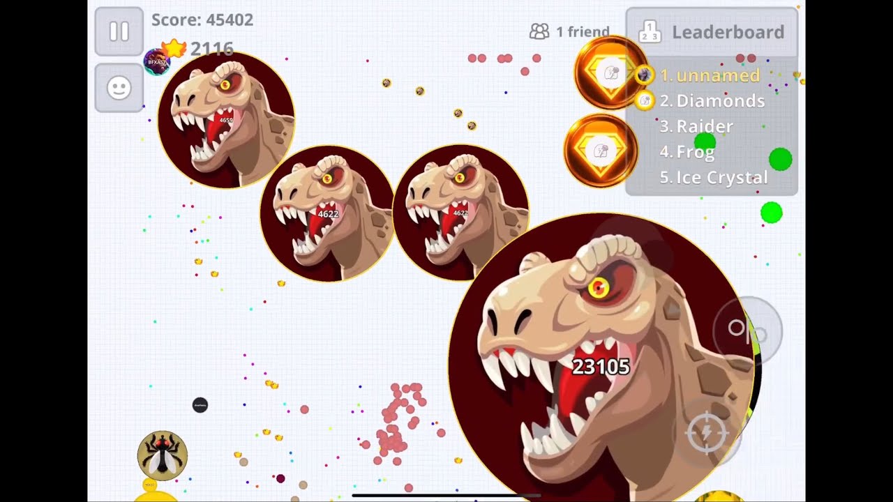 [Agar.io Mobile] Мы уничтожили живой сервер с помощью пары игроков!