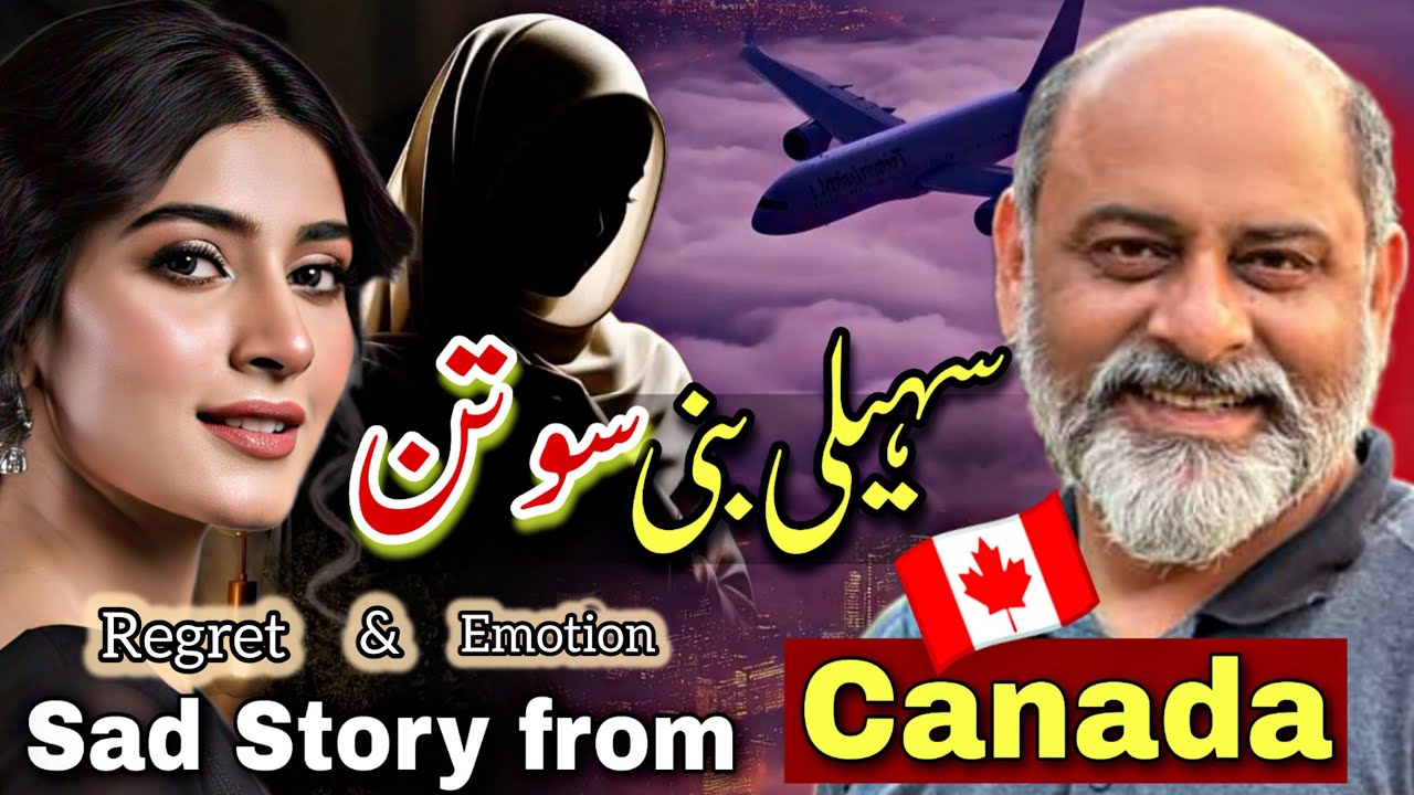 Triangle love story from Canada | second marriage | Iftikhar Ahmad Usmani | سہیلی بنی سوتن