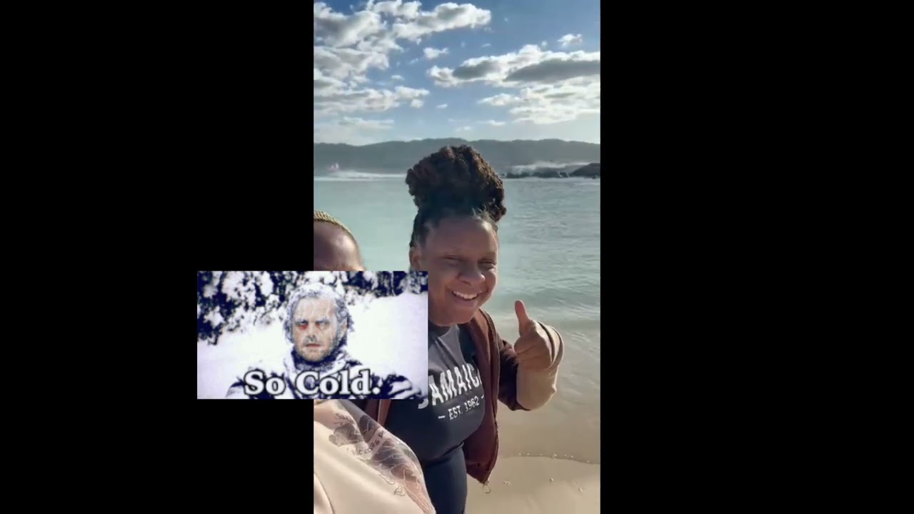 Vlog | Jamaica  worst cold front I've  ever seen |  High waves | Refreshing my body and mind