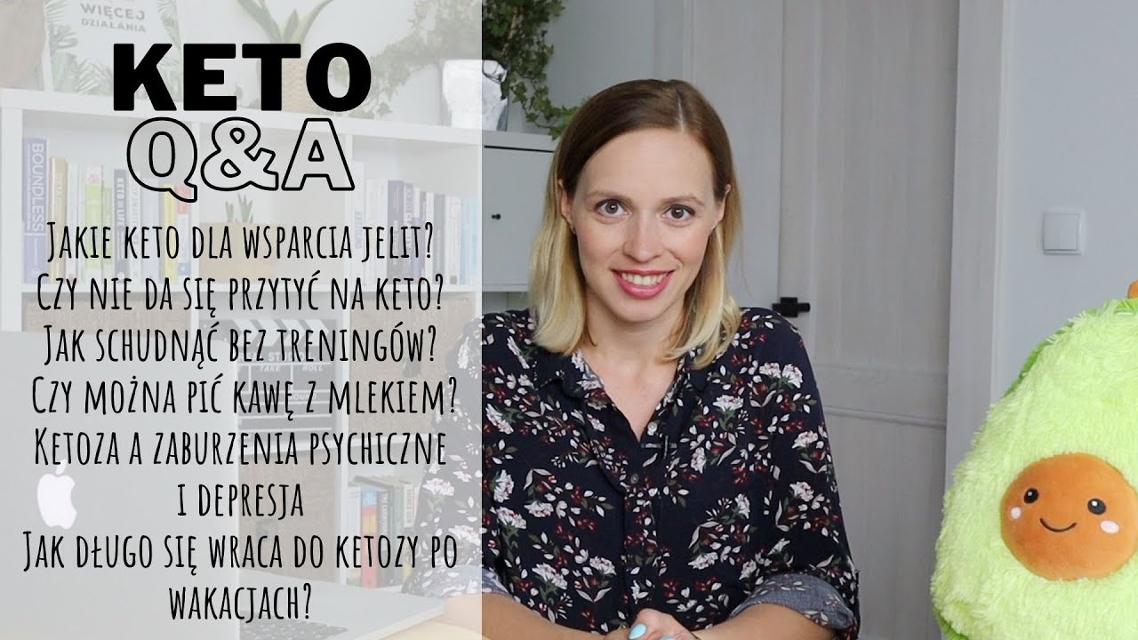 Keto a jelita, kawa z mlekiem, odchudzanie bez treningu, depresja  - KETO Q&A #24