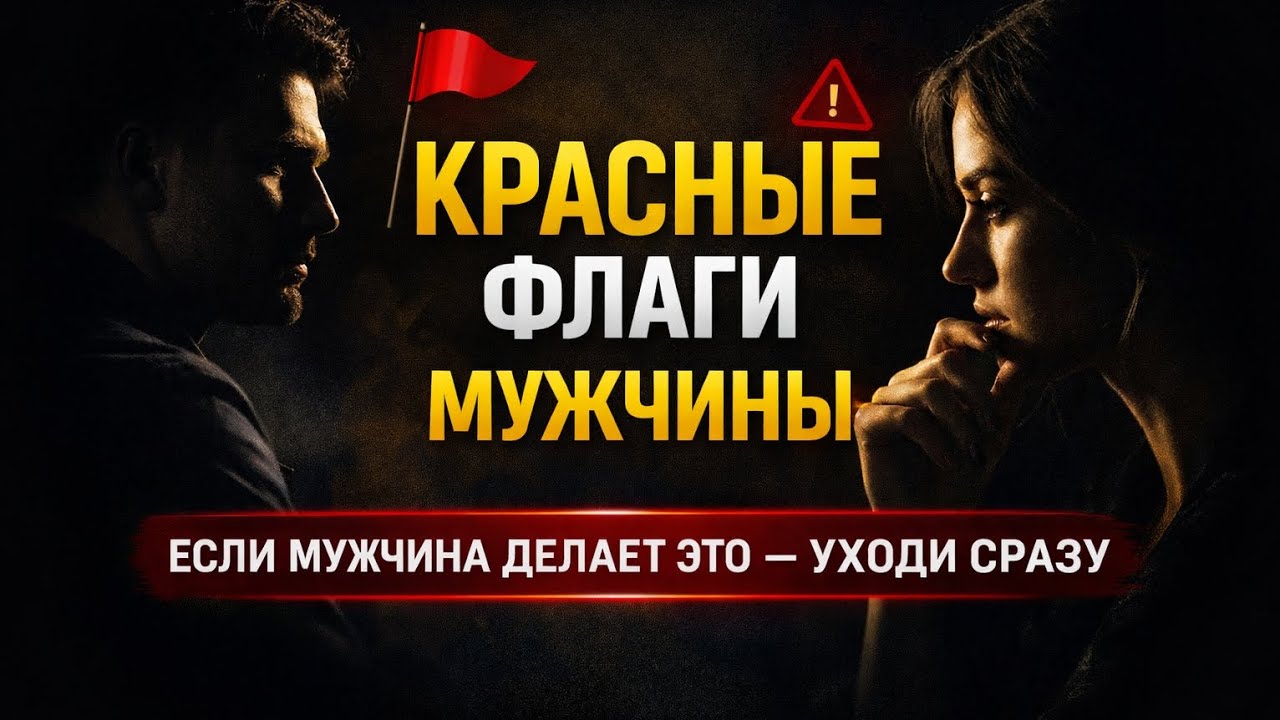 Если мужчина делает это- УХОДИ СРАЗУ 