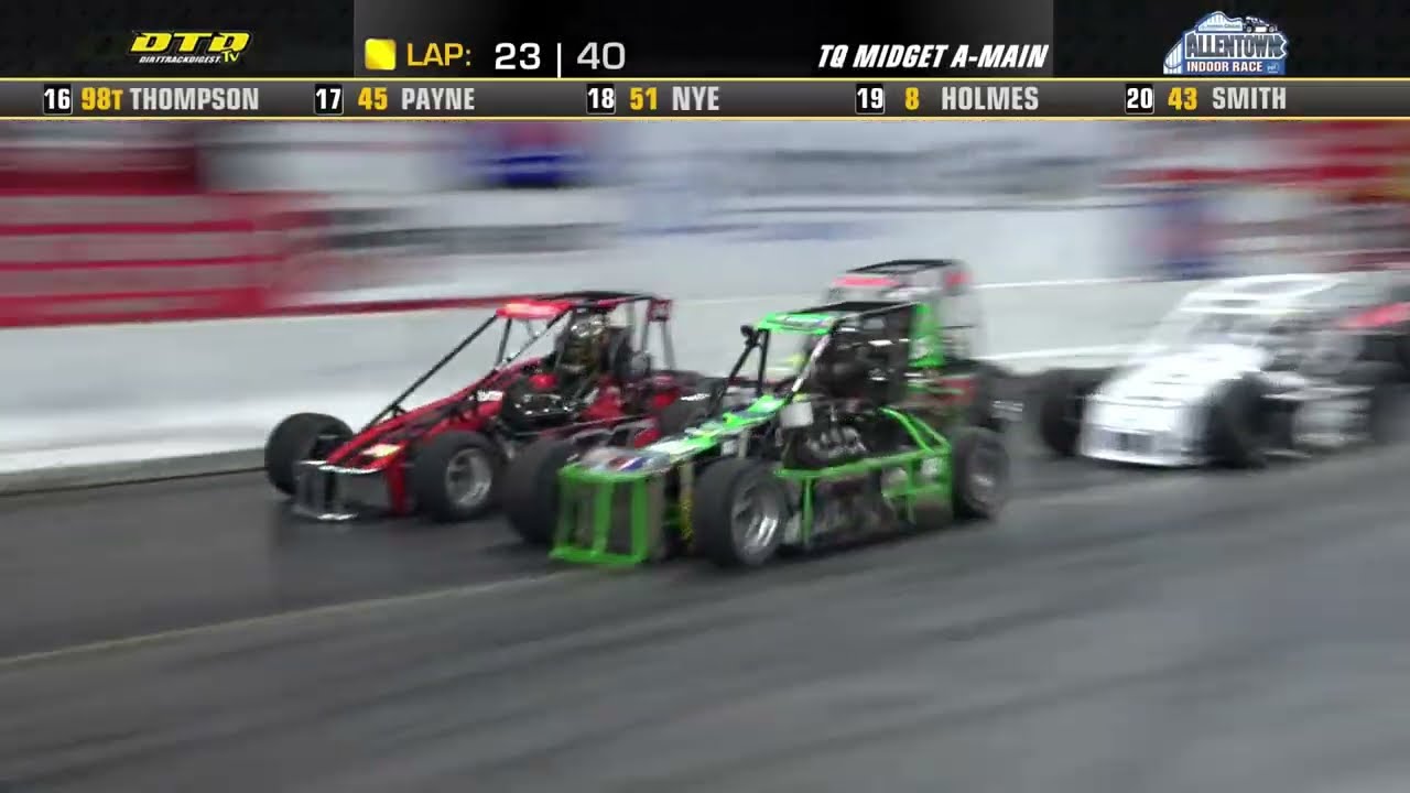 PPL Center | Allentown Indoor TQ Midget Feature | 1/6/24