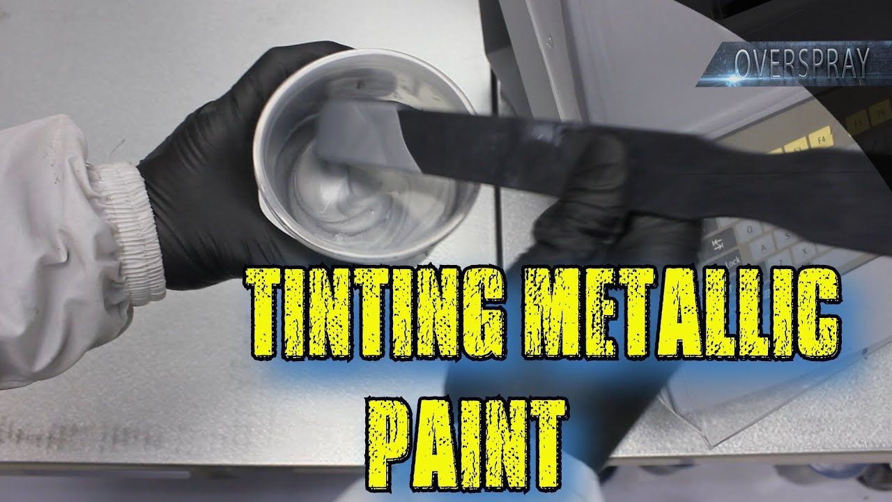 Adjusting Color and Tinting Metallic Paint
