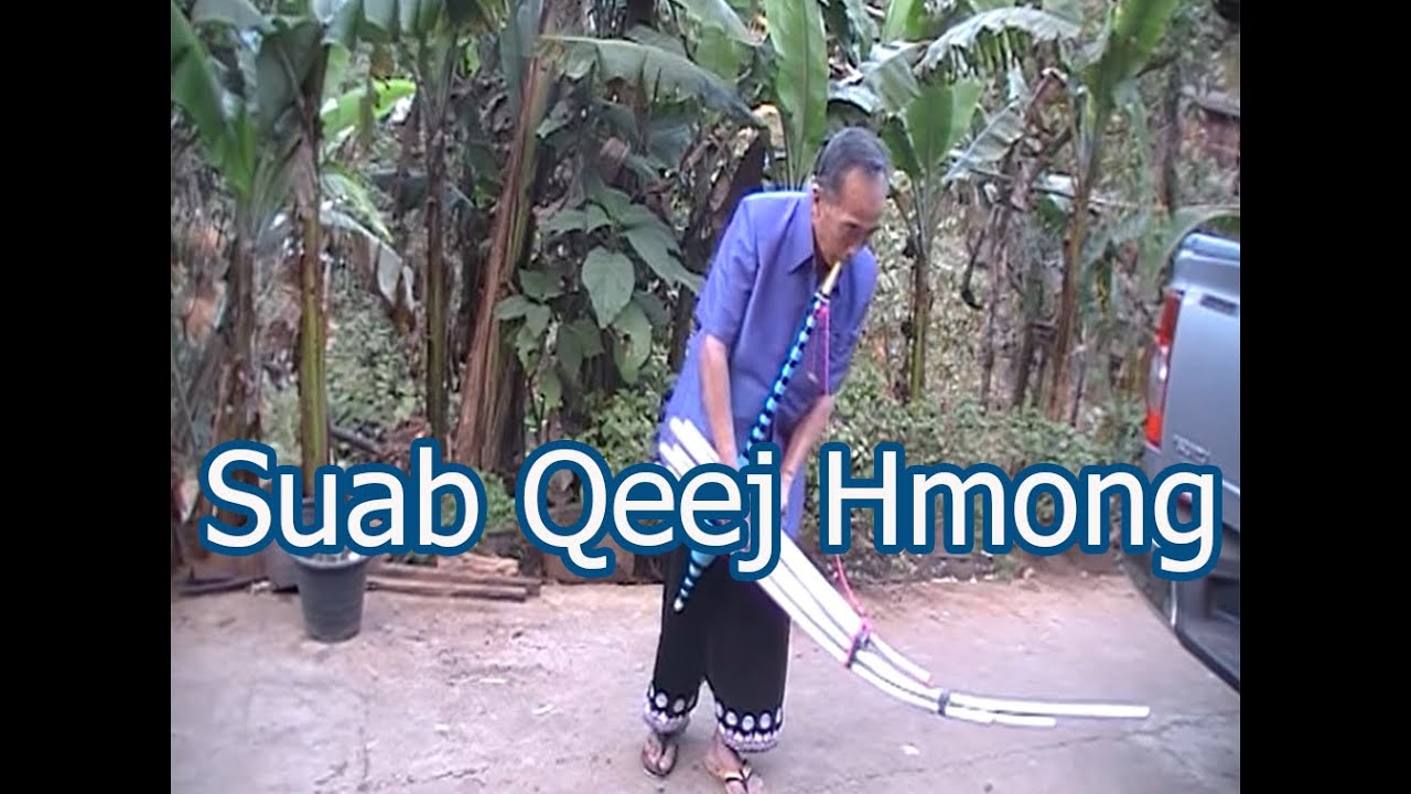 พ่อว่างจู  แสงท้าว  Suab Qeej Hmong (เป่าแคนม้ง)..‎27.12.2011