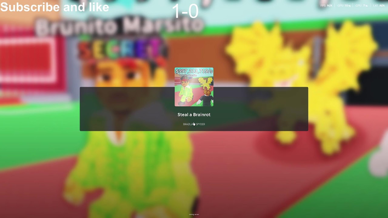 Steal a brainrot trying to do trades or duels, and my user is Gerardo_Lop2008 for ps