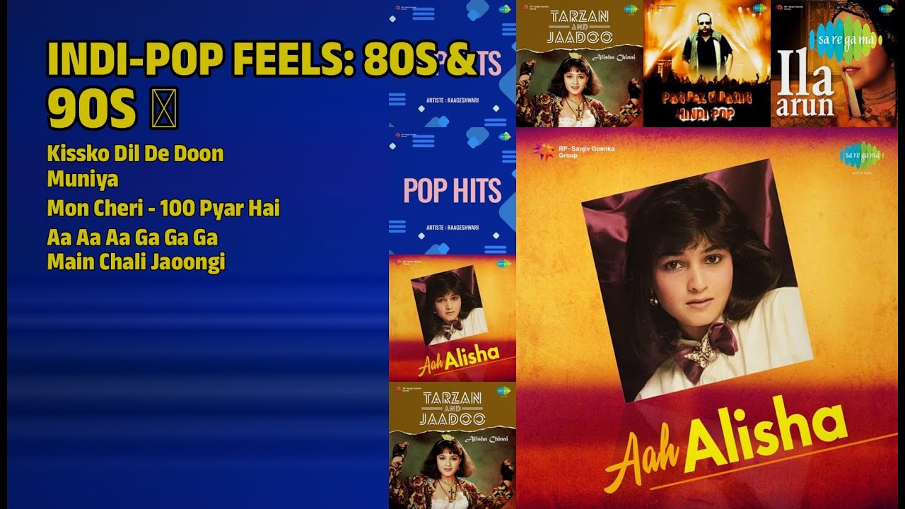 80s-90s के सदाबहार गाने | Alisha Chinai Songs | Kissko Dil De Doon | Muniya