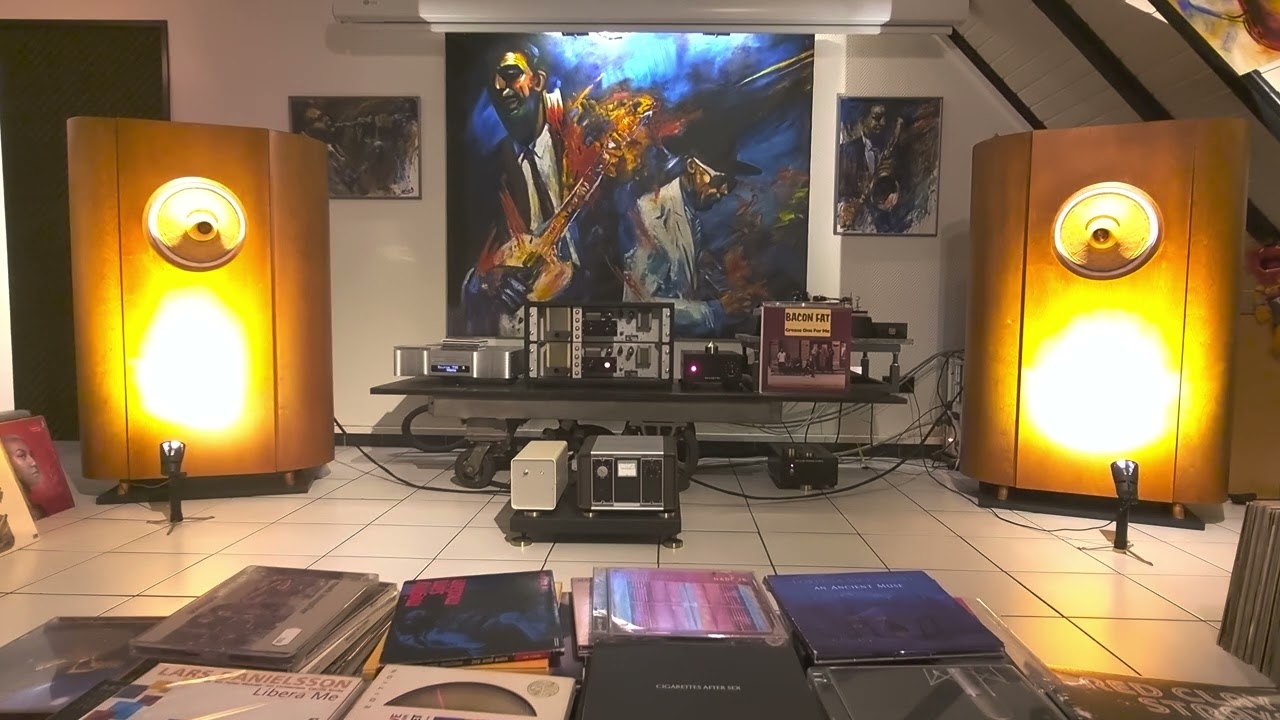 Klangfilm KL-V055g , Kl-V 251, Thorens TD124 ,SPU A95,  Tubeguru WV2, Atelier Rullit 12 Zoll.