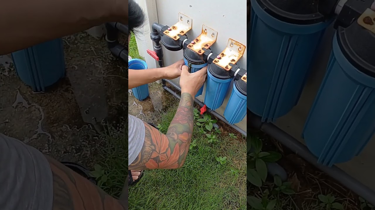 Water Filter Systems DIY 4 Stage Premium Deep Water Filter Replacement