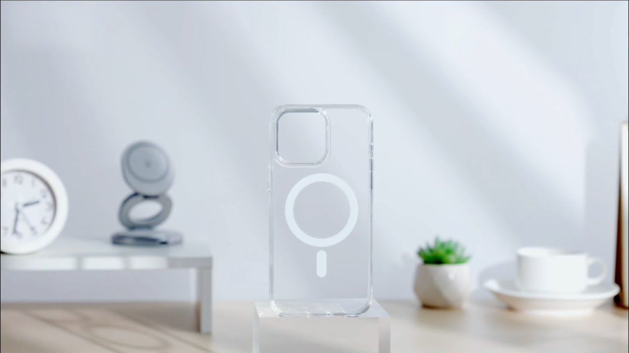 Concise Impact Case for iPhone 13/14/15 with MagSafe Transparent